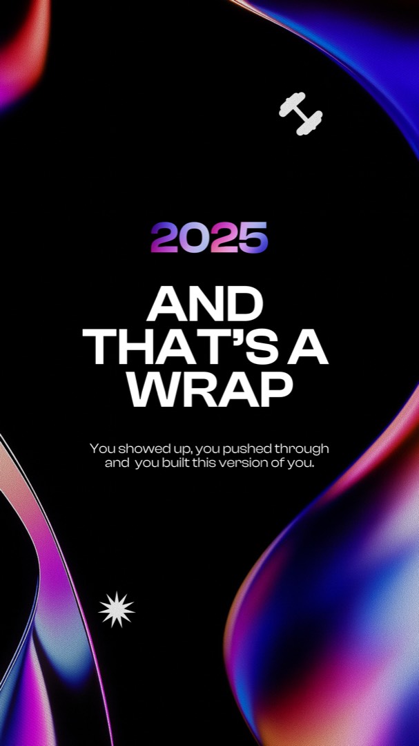 Gym Wrapped 2025 Outro